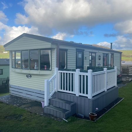 Sea View Escape 2 Bedroom Pet Friendly Caravan At Clarach Bay Aberystwyth Exterior photo