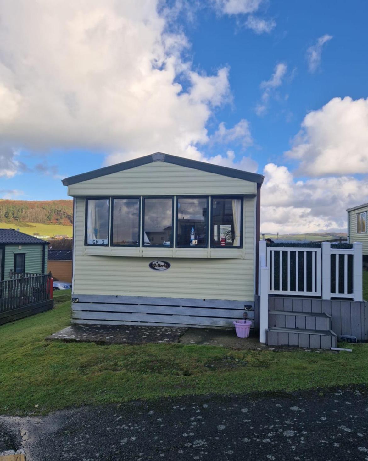 Sea View Escape 2 Bedroom Pet Friendly Caravan At Clarach Bay Aberystwyth Exterior photo