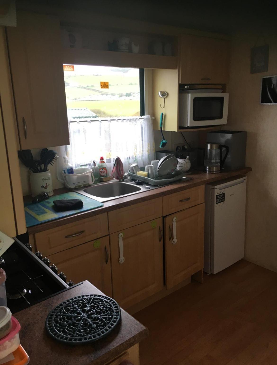 Sea View Escape 2 Bedroom Pet Friendly Caravan At Clarach Bay Aberystwyth Exterior photo